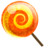 Candy orange Icon